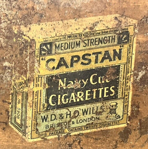 Vintage wills capstan - wills's,