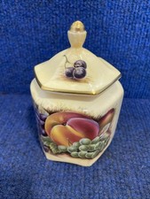 Aynsley orchard gold  lidded