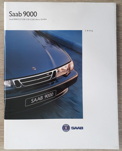 Saab 9000 range - saab, brochure
