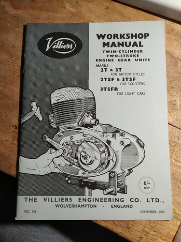 Villiers twin 1963 2t 3t - 9.1,