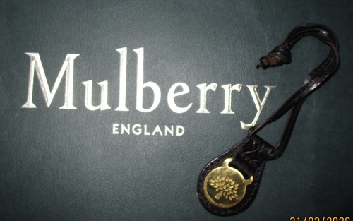 Vintage mulberry logo tag - vintage,