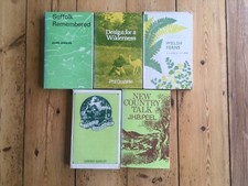 5  COUNTRY NATURE BOOKS - HB DJ VGC