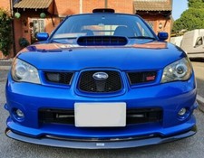 Fits 06-07 Subaru Impreza WRX STi Hawkeye | Carbon Front Splitter Lip Spoiler 