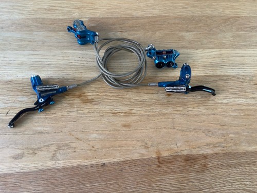 Hope tech blue brake - v4, set