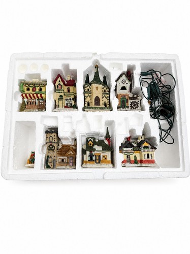 Christmas village porcelain - christmas,