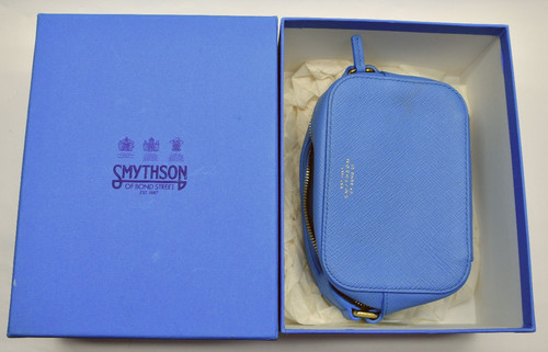 Smythson bond nile blue - st,