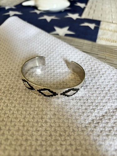 Vintage navajo sterling silver - navajo,