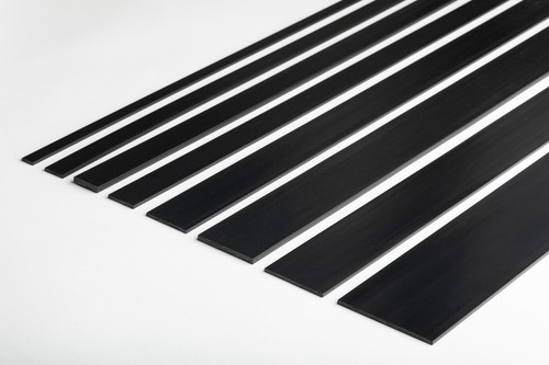 Pvc flat bar black - flat,