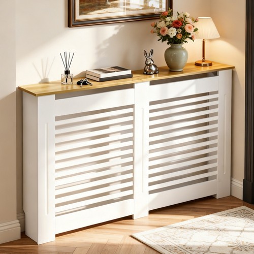 Radiator cover traditional - traditional, oak