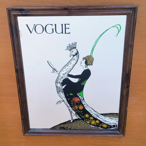Large vintage vogue art deco - vintage,