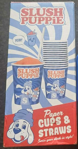 Slush puppie disposable paper - slush,