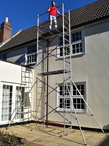 Diy scaffold tower home - tower,