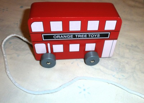 Orange tree toys red wooden - orange,