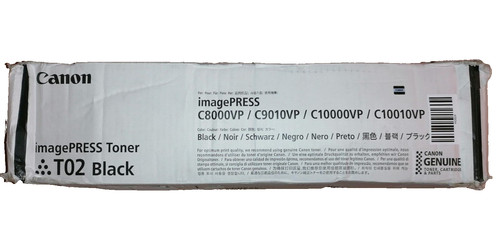 Original canon t02 black toner - original,