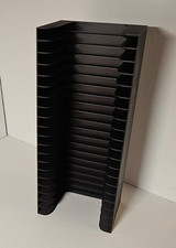 Black MiniDisc tray/storage