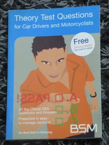 Paperback book theory test - book,