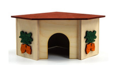 Rat Hamster Home Plywood House