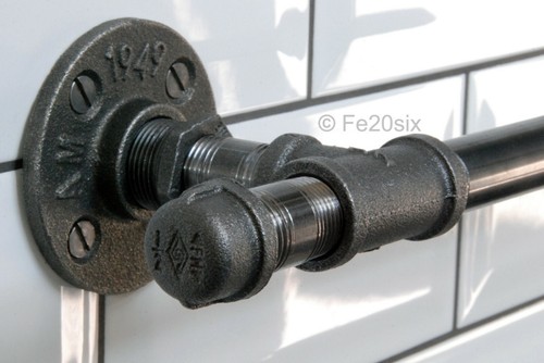 Curtain pole rail window