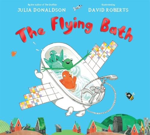 The flying bath - flying, by