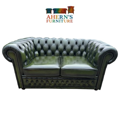 Vintage antique green leather - vintage,