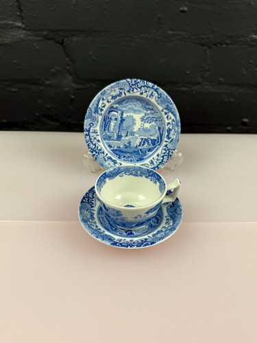 Spode blue italian miniature - spode,