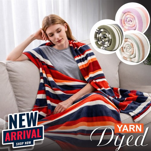 Rich cotton large blanket - large,