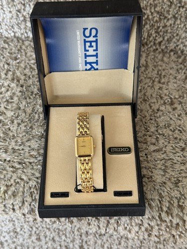 Seiko 90s trendy gold - gold, tone