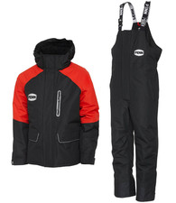 Penn Fierce Thermo Suit MENS XXXL Fiery Red Black Waterproof Jacket & Waders 3XL