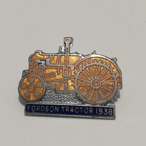 Fordson tractor 1938 enamel - tractor,