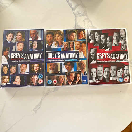 Grey anatomy seasons - grey's, 6-8