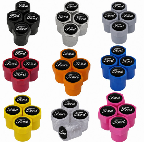 Ford plastic wheel valve - plastic, dust
