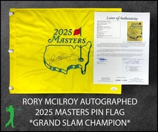 RORY MCILROY AUTOGRAPHED 2025