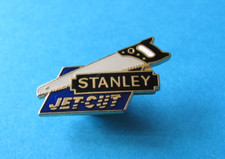 STANLEY Tools Pin badge. VGC. Tool, Jet-Cut Saw.
