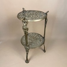 Vintage Brass Plant Stand Two
