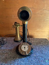 Brass Black Candlestick