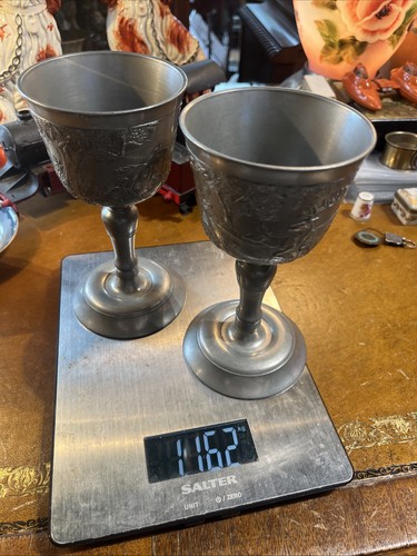 Two scammell pewter - scammell,