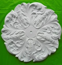 Plaster ceiling rose acanthus - ceiling,
