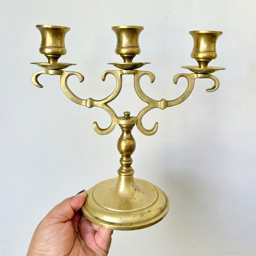 Vintage solid brass - solid,