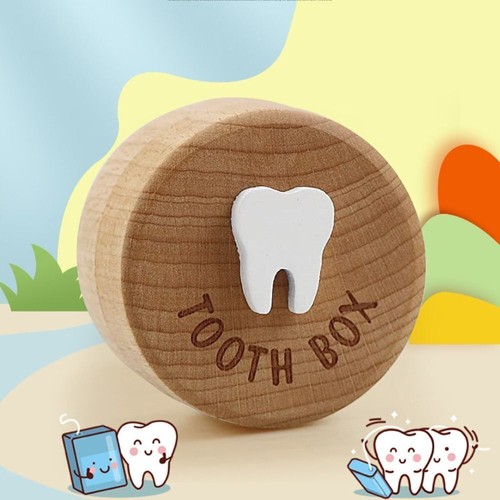Cute wooden dropped tooth - cute,