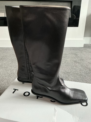 Topshop size genuine leather - size,