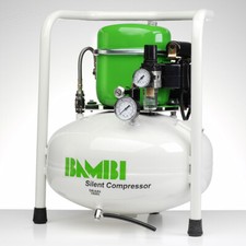 Bambi BB24V Compressor - Silent Air - Budget Range (24 Litres, 0.5 HP)