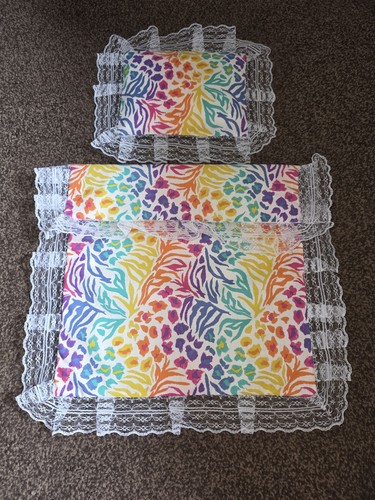 Dolls pram bedding set - dolls,