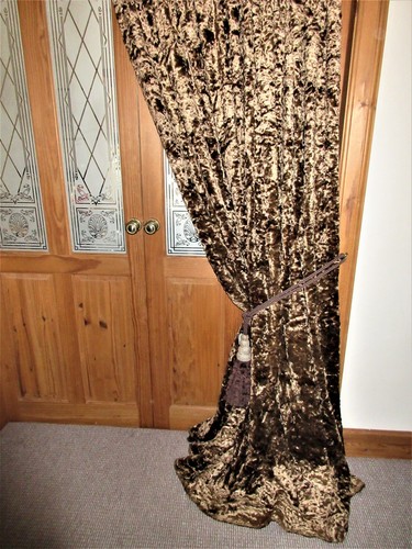 Vintage cotton velvet - vintage, curtain
