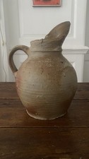 Antique French Earthenware Jug