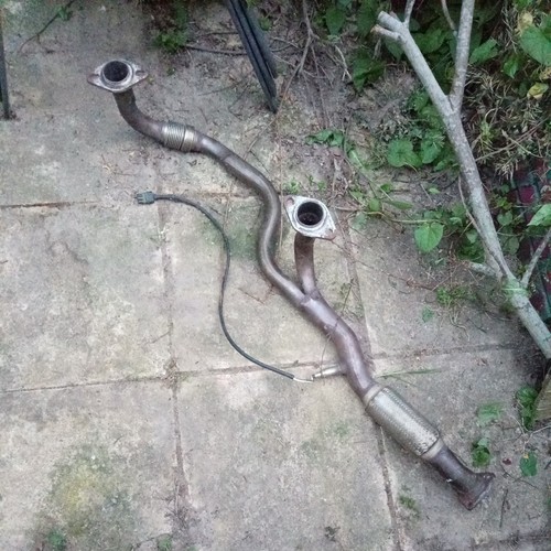 Exhaust front down - front, pipe
