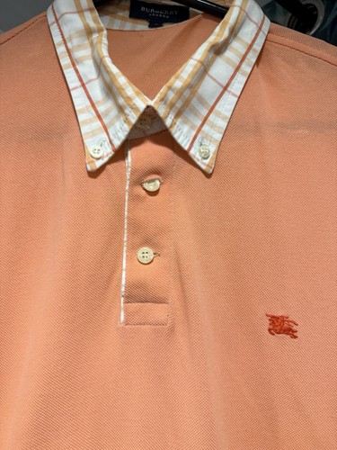 Burberry london peach polo - peach,