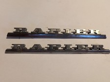 2x Sunbeam Rapier Metal Decal