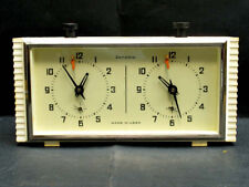 VINTAGE USSR, SOVIET CHESS TIMEKEEPING CLOCK Good Working 