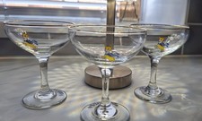 Vintage Babycham Glasses x 3 