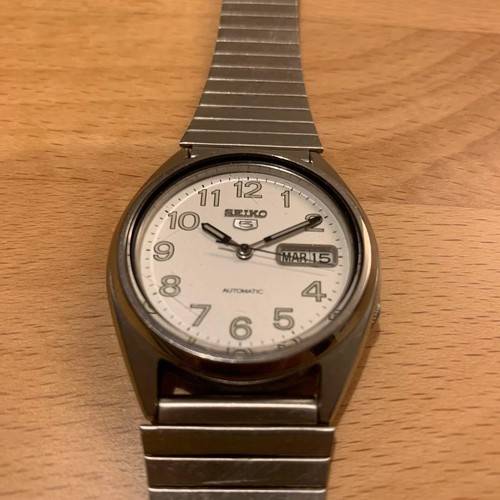 Seiko automatic watch white - seiko,
